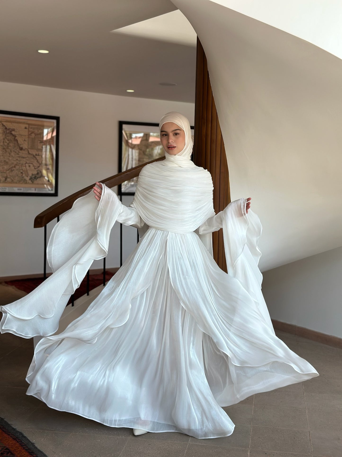 Nara White Bridal Dress