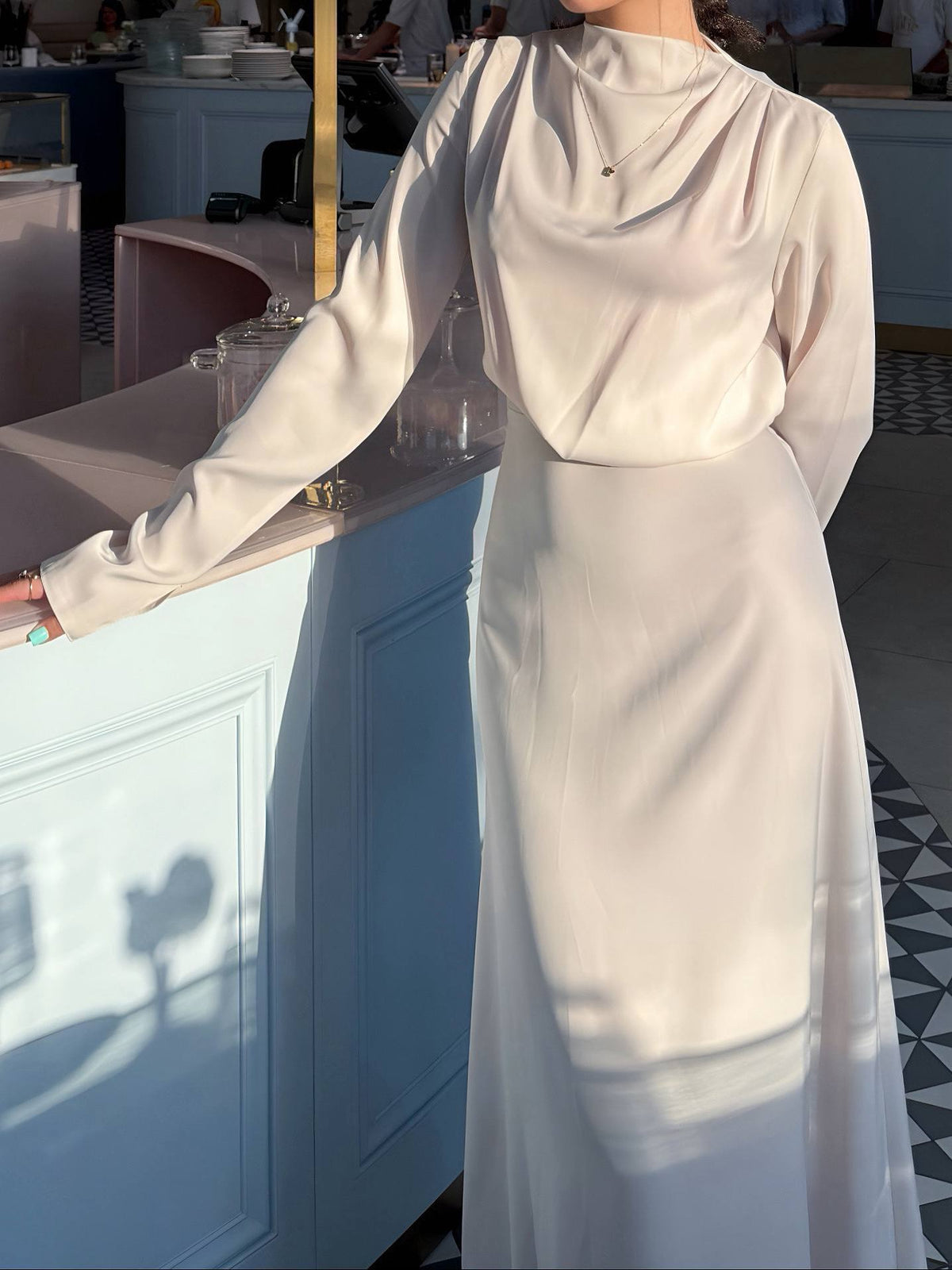Olivia Off-White Dress