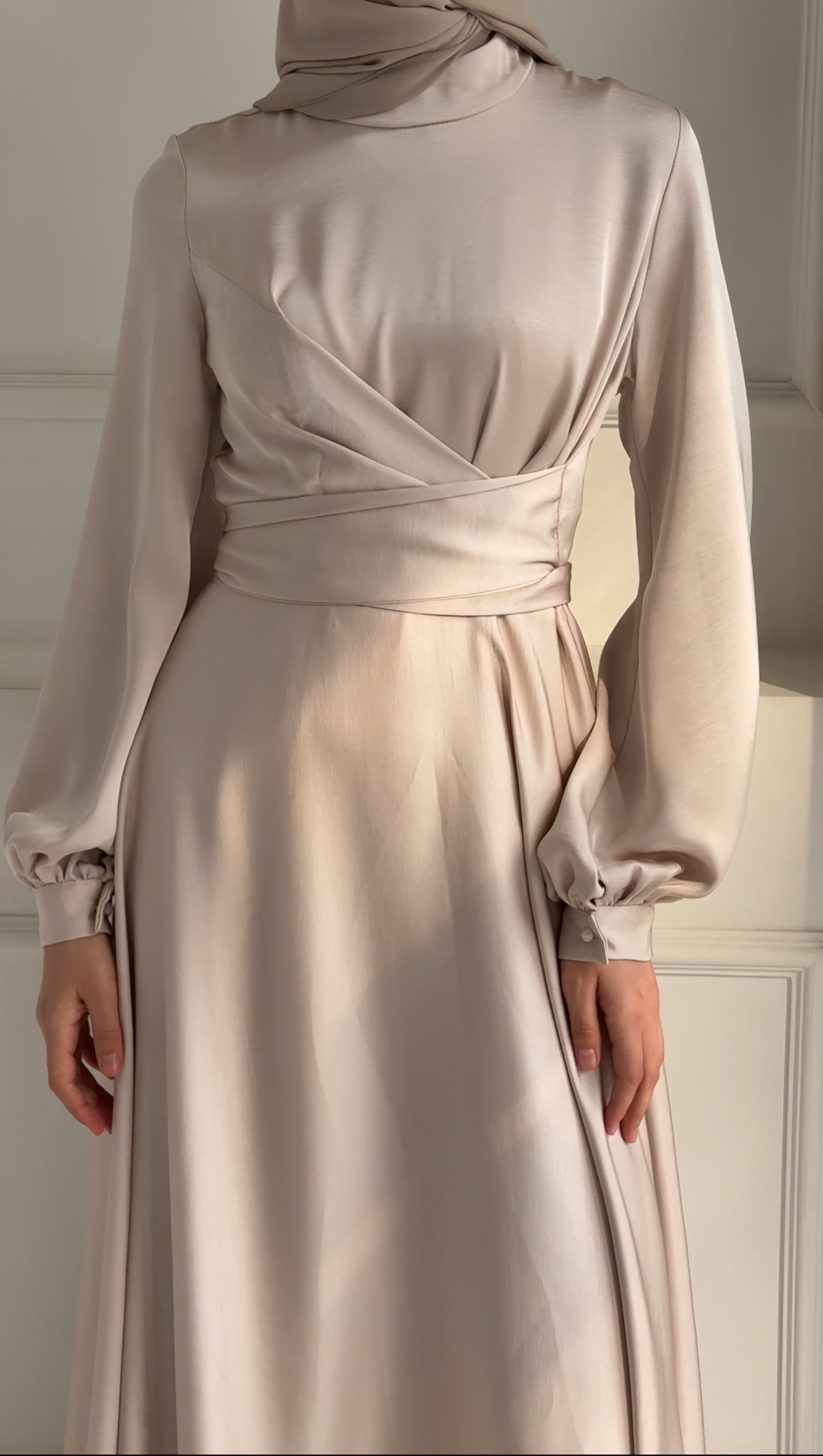 Emira Cream Dress
