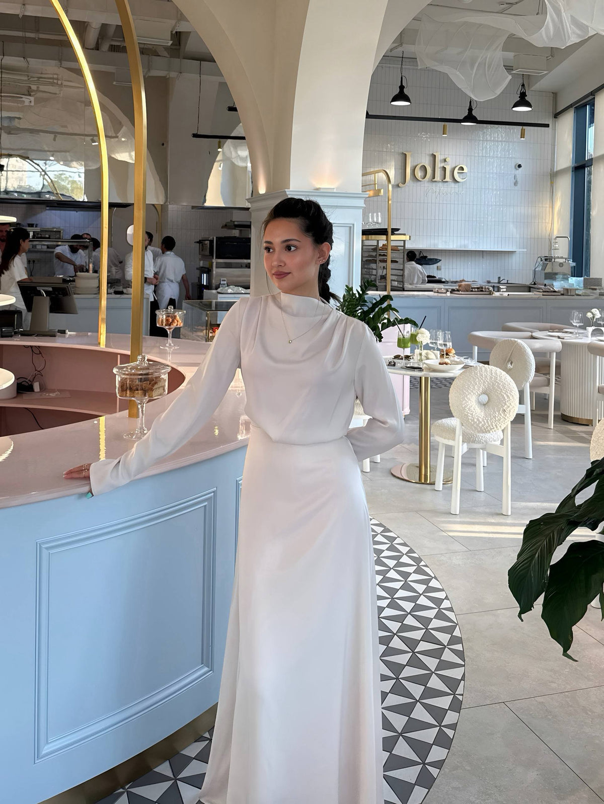 Olivia Off-White Dress